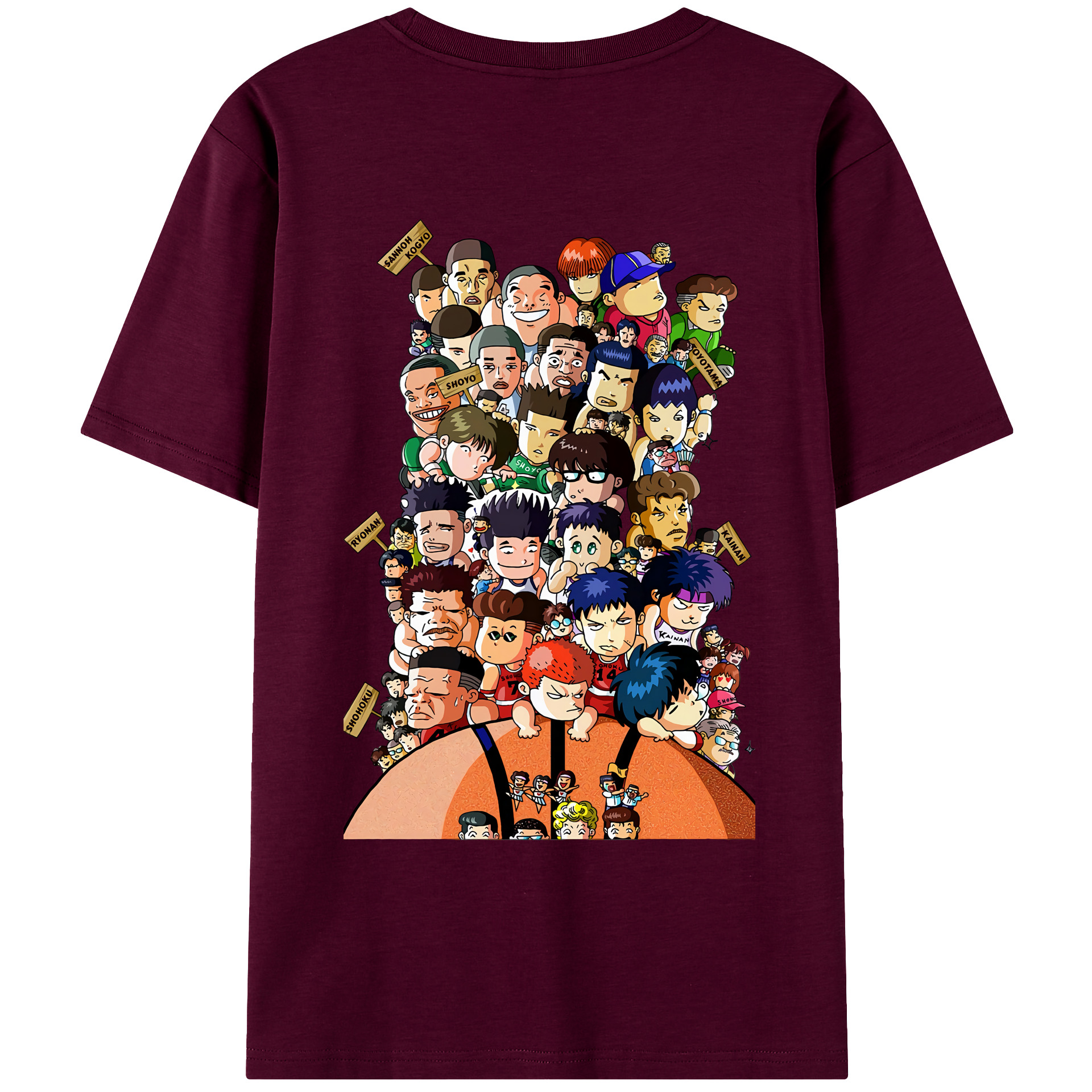 （画像用） SLAM DUNK／スラムダンク レディース半袖Tシャツ(バックプリント)